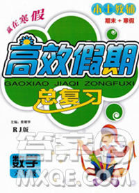 2020年本土教輔贏在寒假高效假期總復(fù)習六年級數(shù)學人教版答案