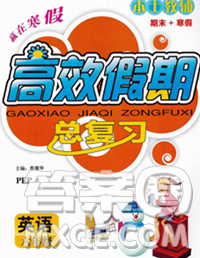 2020年本土教輔贏在寒假高效假期總復(fù)習(xí)六年級英語人教版答案