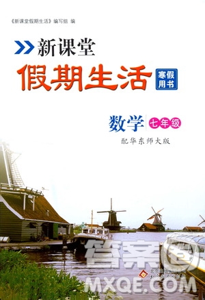 北京教育出版社2020新課堂假期生活寒假用書七年級數(shù)學(xué)華東師大版答案