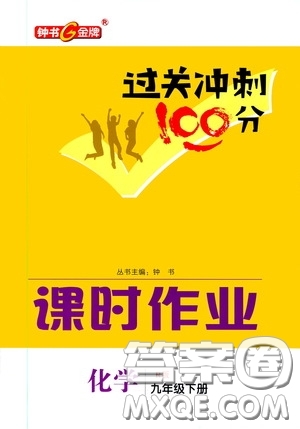 鐘書金牌2020年過關沖刺100分課時作業(yè)化學九年級下冊R版人教版參考答案