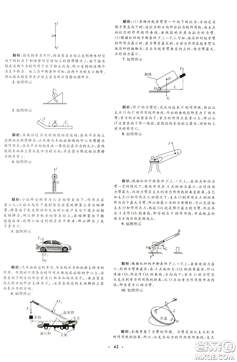 鐘書(shū)金牌2020年非常1+1完全題練八年級(jí)下冊(cè)物理R版人教版參考答案