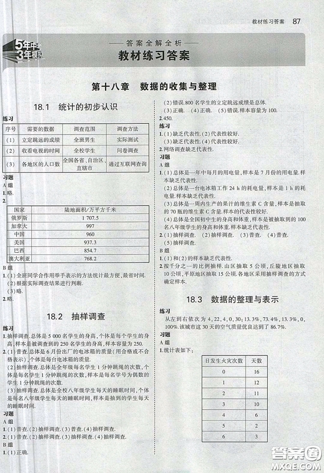 河北教育出版社2020義務(wù)教育教科書(shū)八年級(jí)數(shù)學(xué)下冊(cè)冀教版教材課后習(xí)題答案