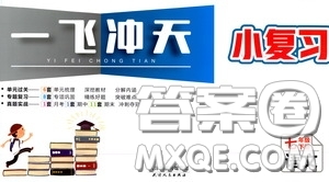 2020年一飛沖天小復(fù)習(xí)七年級(jí)下冊(cè)語(yǔ)文參考答案