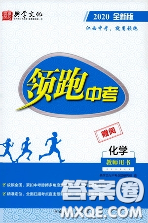 典學(xué)文化2020全新版領(lǐng)跑中考化學(xué)江西專用教師用書參考答案