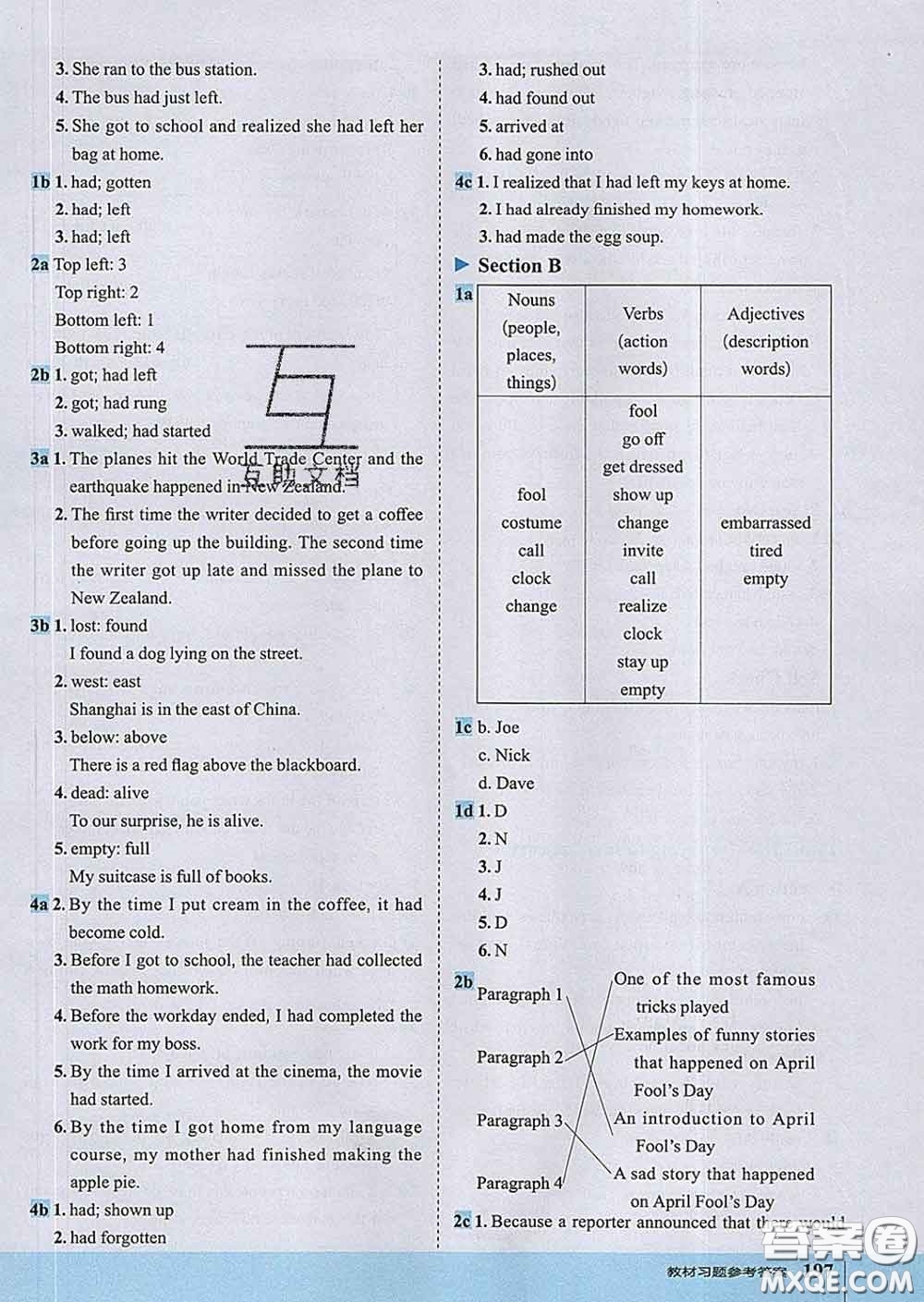 吉林教育出版社2020春特高級(jí)教師點(diǎn)撥九年級(jí)英語(yǔ)下冊(cè)人教版答案