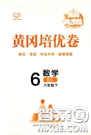 2020年黃岡同步練黃岡培優(yōu)卷數(shù)學(xué)6年級(jí)下冊(cè)BS北師版參考答案
