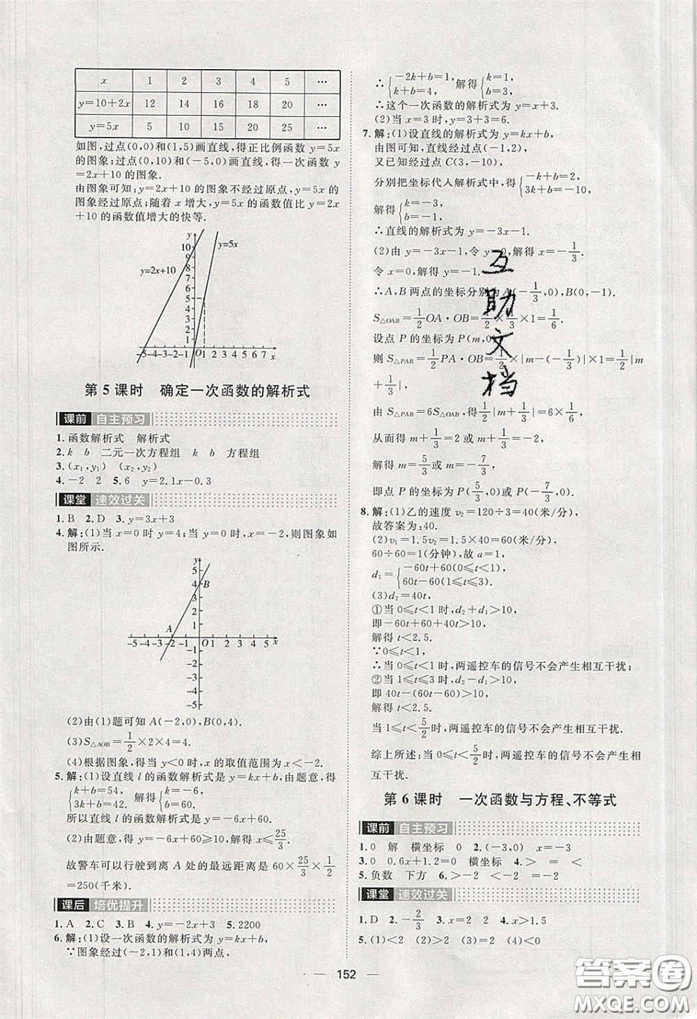 2020陽(yáng)光計(jì)劃滾動(dòng)提升訓(xùn)練八年級(jí)數(shù)學(xué)下冊(cè)人教版答案