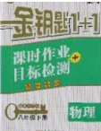 2020金鑰匙1加1課時作業(yè)加目標檢測八年級物理下冊江蘇版答案