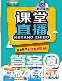 1加1輕巧奪冠課堂直播2020新版九年級英語下冊人教版答案