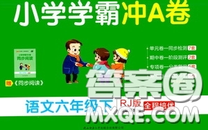 2020年小學(xué)學(xué)霸沖A卷語文六年級(jí)下冊(cè)RJ版人教版參考答案
