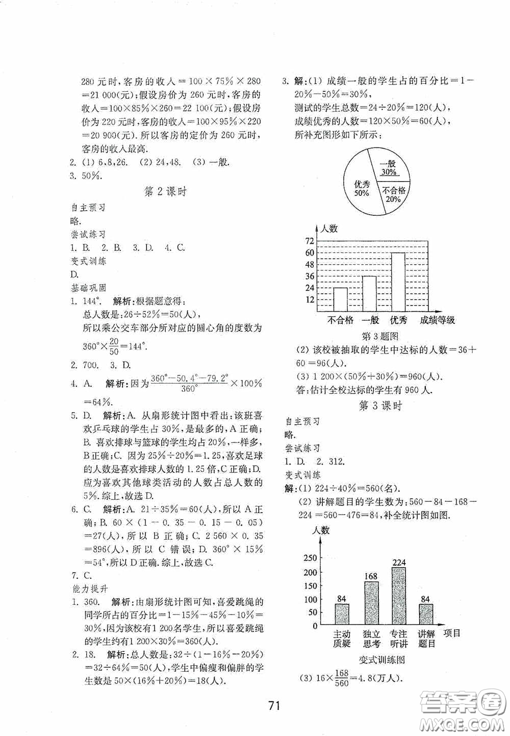 山東教育出版社2020初中基礎(chǔ)訓(xùn)練六年級(jí)數(shù)學(xué)下冊(cè)54學(xué)制版答案