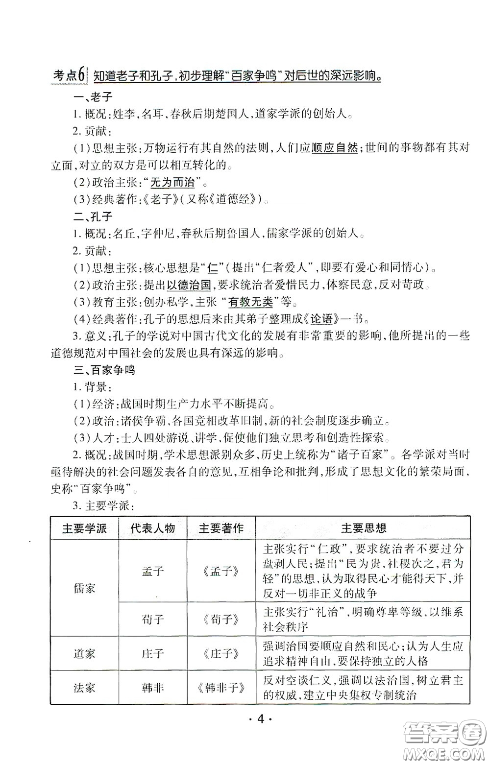 南方出版?zhèn)髅?020南方新課堂初中畢業(yè)生學業(yè)考試指導(dǎo)書歷史答案