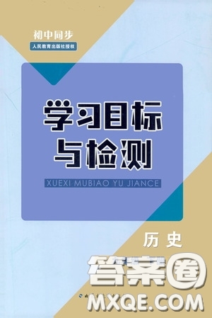 內(nèi)蒙古教育出版社2020學(xué)習(xí)目標(biāo)與檢測(cè)九年級(jí)歷史下冊(cè)人教版答案
