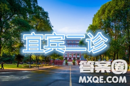 宜賓市普通高中2017級(jí)二診測(cè)試文科數(shù)學(xué)答案