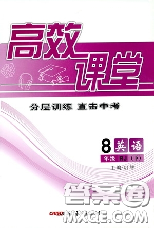 新疆青少年出版社2020高效課堂八年級(jí)英語(yǔ)下冊(cè)人教版答案