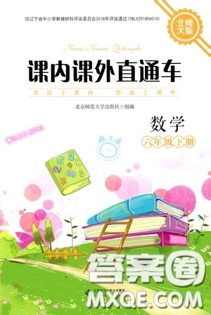 2020年課內(nèi)課外直通車數(shù)學(xué)六年級下冊北師大版參考答案