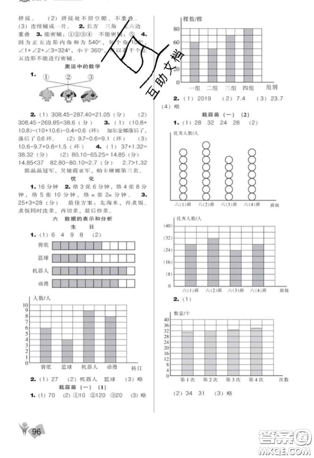 遼海出版社2020新版新課程能力培養(yǎng)四年級數(shù)學下冊北師版答案