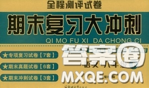 全程測(cè)評(píng)試卷2020期末復(fù)習(xí)大沖刺語文八年級(jí)下冊(cè)答案