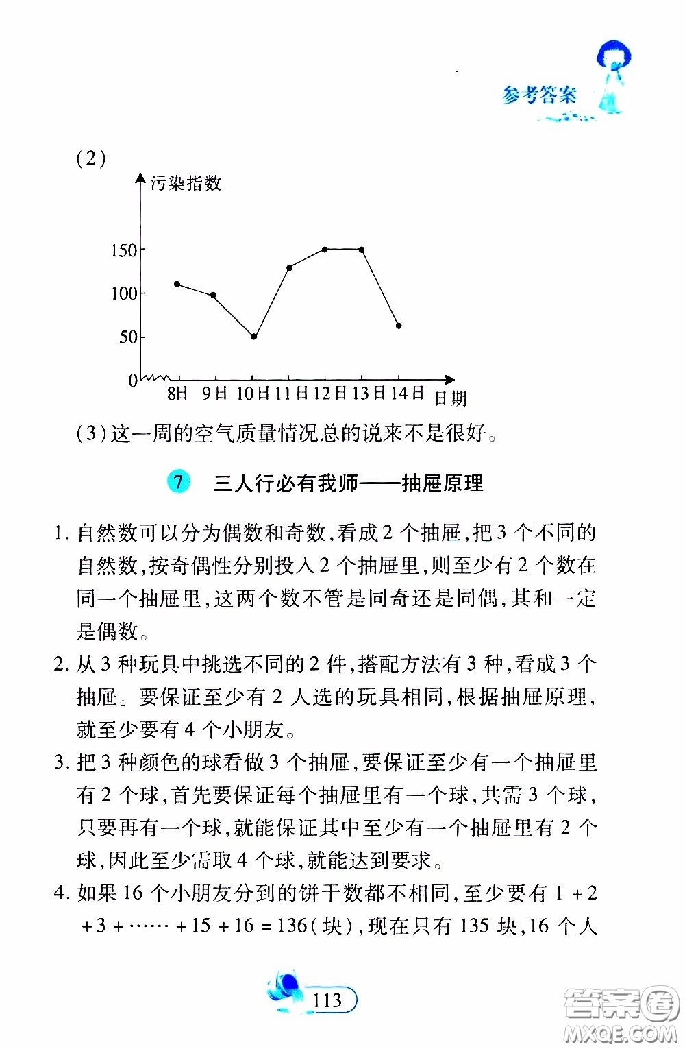 二十一世紀(jì)出版社2020年數(shù)學(xué)新思維六年級(jí)下冊(cè)參考答案