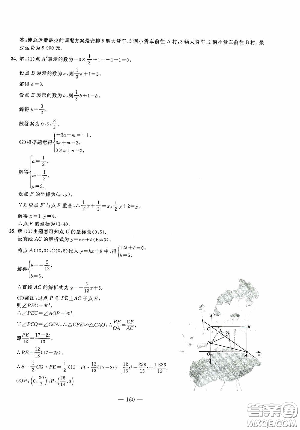 四維文化中考考什么2020中考沖刺模擬卷數(shù)學(xué)答案