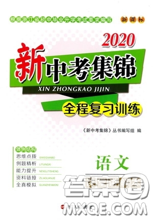 浙江人民出版社2020新中考集錦全程復(fù)習(xí)訓(xùn)練語(yǔ)文課堂講解本答案