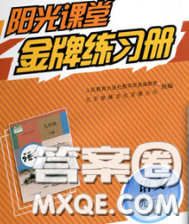 2020新版陽(yáng)光課堂金牌練習(xí)冊(cè)九年級(jí)語(yǔ)文下冊(cè)人教版答案