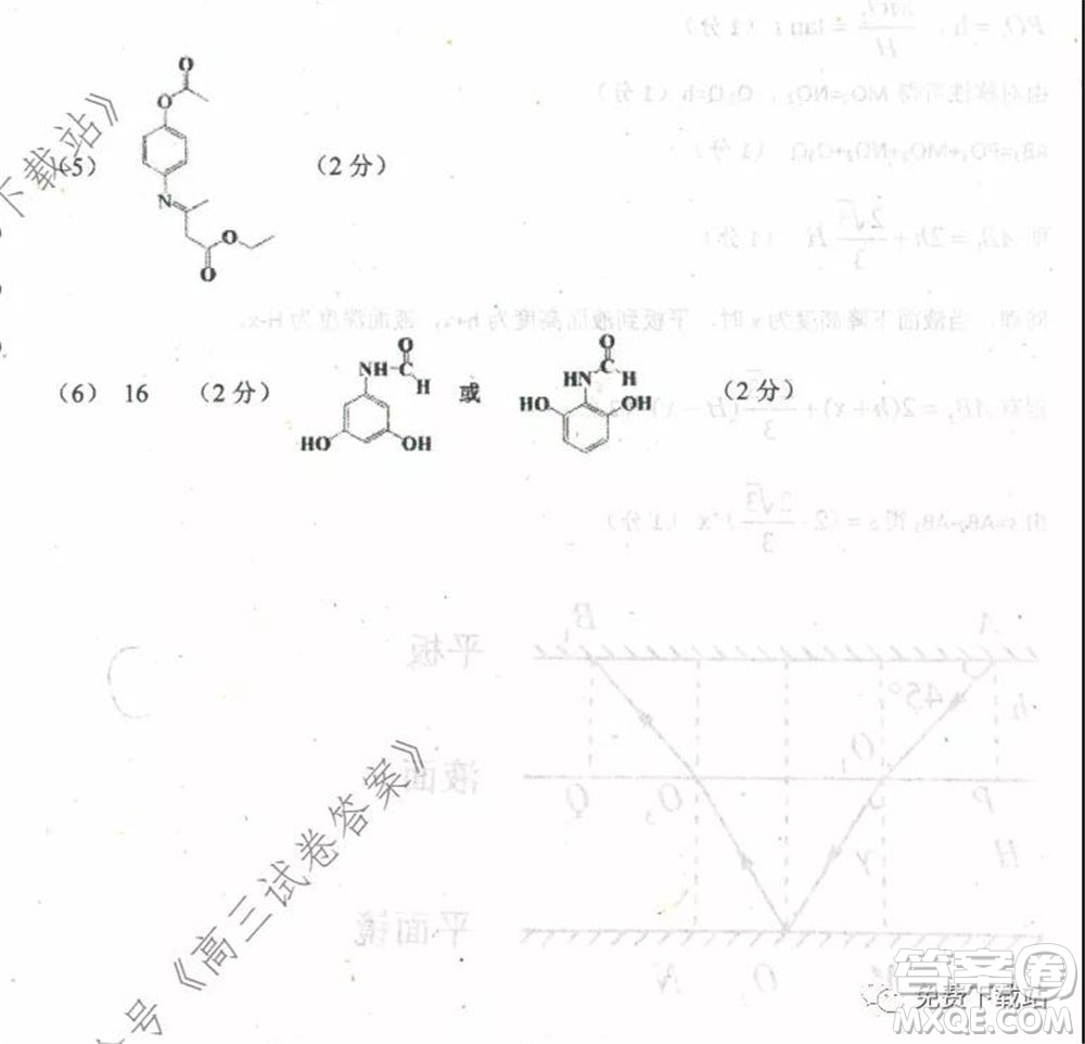 衡水中學(xué)2019-2020學(xué)年度高三年級(jí)下學(xué)期期中考試?yán)砜凭C合試題及答案