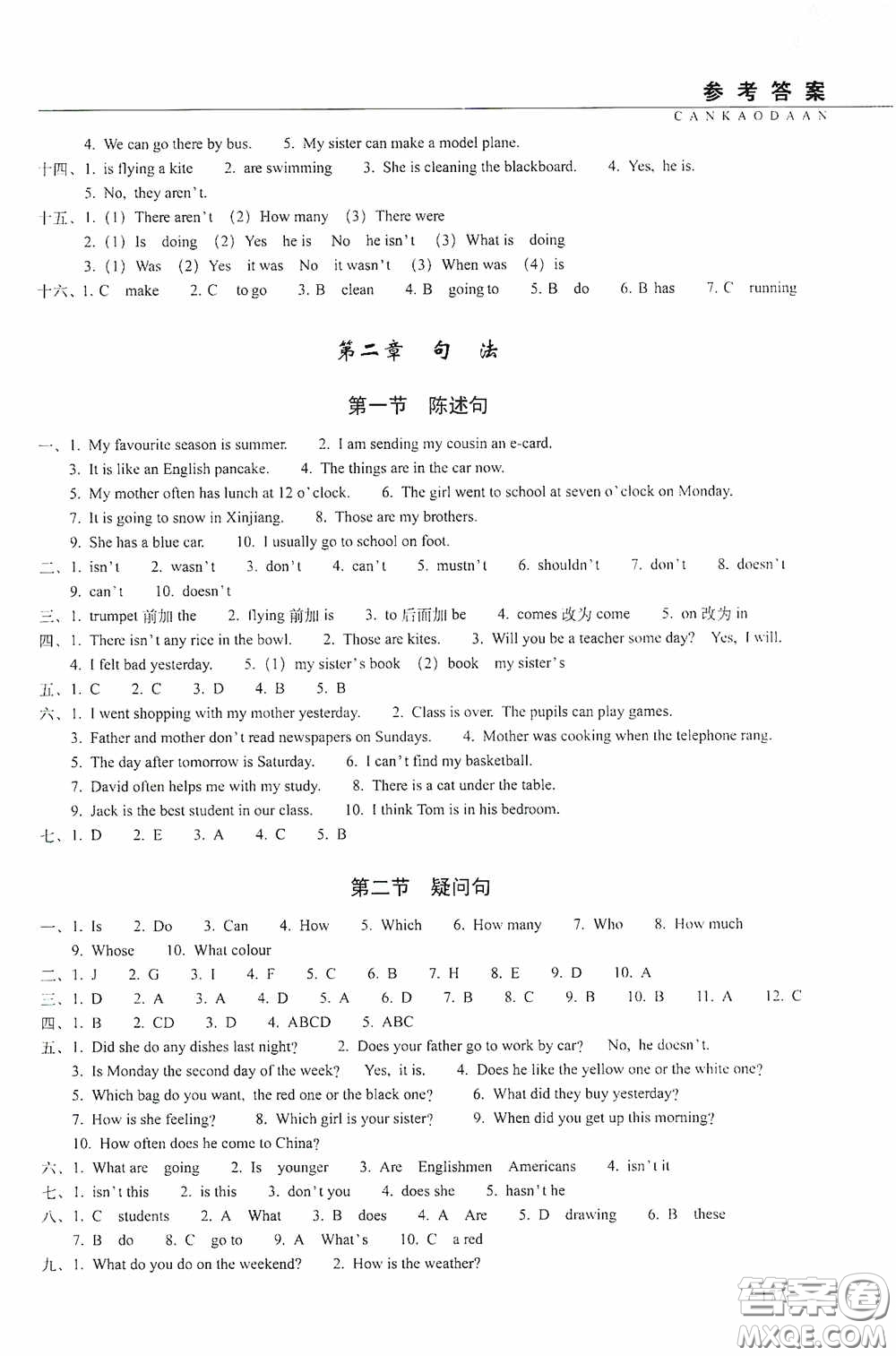 2020年68所教學教科所小學新題型題庫英語最新版答案