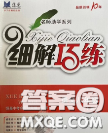 2020春名師助學(xué)系列細解巧練八年級語文下冊人教版答案