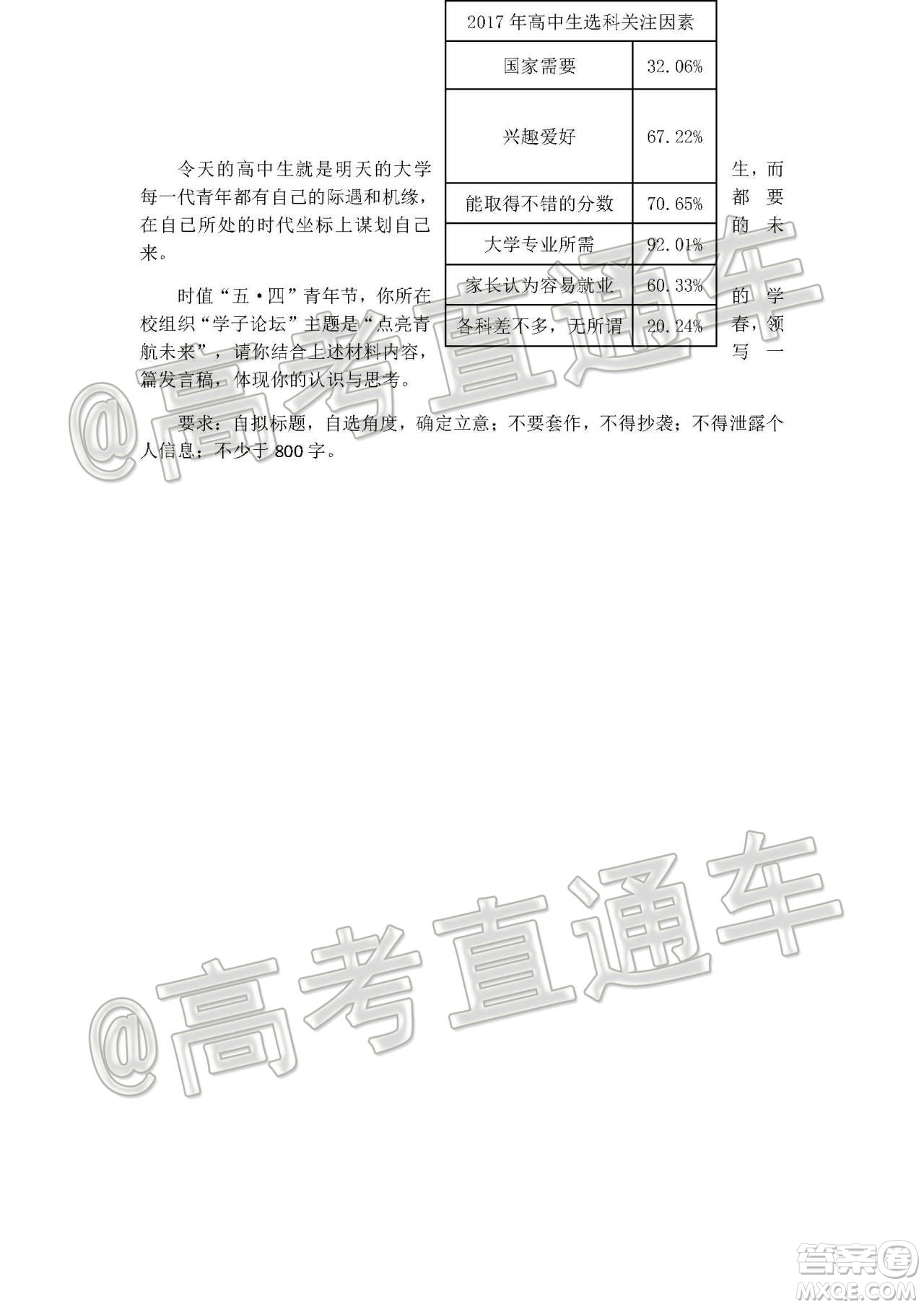 2020年濟(jì)南二模高三語文試題及答案