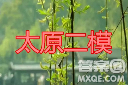 太原市2020年高三年級模擬試題二文科數(shù)學(xué)試題及答案