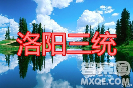 洛陽市2019-2020學年高三年級第三次統(tǒng)一考試語文試題及答案