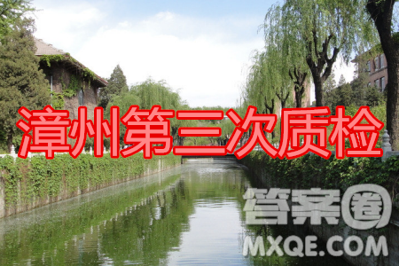 漳州市2020屆高中畢業(yè)班第三次教學(xué)質(zhì)量檢測(cè)語(yǔ)文試題及答案