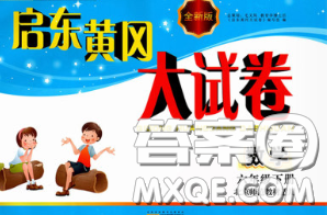 2020新版啟東黃岡大試卷六年級數(shù)學(xué)下冊北師版答案