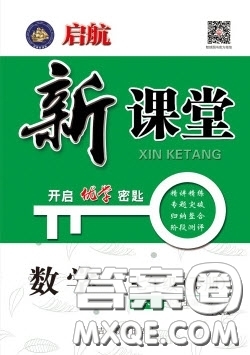 吉林教育出版社2020啟航新課堂七年級數(shù)學下冊人教版答案