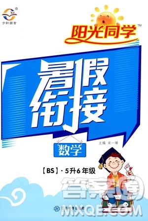 2020年陽光同學(xué)暑假銜接5升6數(shù)學(xué)BS北師版參考答案
