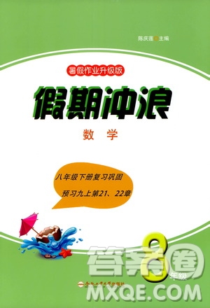 合肥工業(yè)大學出版社2020年暑假作業(yè)升級版假期沖浪數(shù)學八年級參考答案