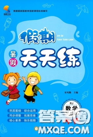 陽光出版社2020假期天天練暑假三年級數學人教版答案