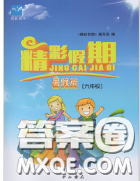 中西書局2020年鵬教圖書精彩假期暑假篇六年級(jí)數(shù)學(xué)答案