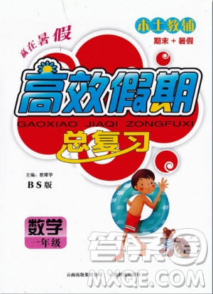 2020年本土教輔贏在暑假高效假期總復(fù)習(xí)一年級(jí)數(shù)學(xué)北師大版答案
