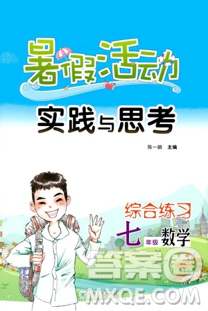 2020年暑假活動實(shí)踐與思考綜合練習(xí)七年級數(shù)學(xué)參考答案