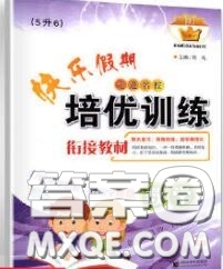 2020年快樂假期走進名校培優(yōu)訓練銜接教材暑假五升六數(shù)學答案