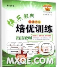 2020年快樂假期走進(jìn)名校培優(yōu)訓(xùn)練銜接教材暑假五升六語文答案