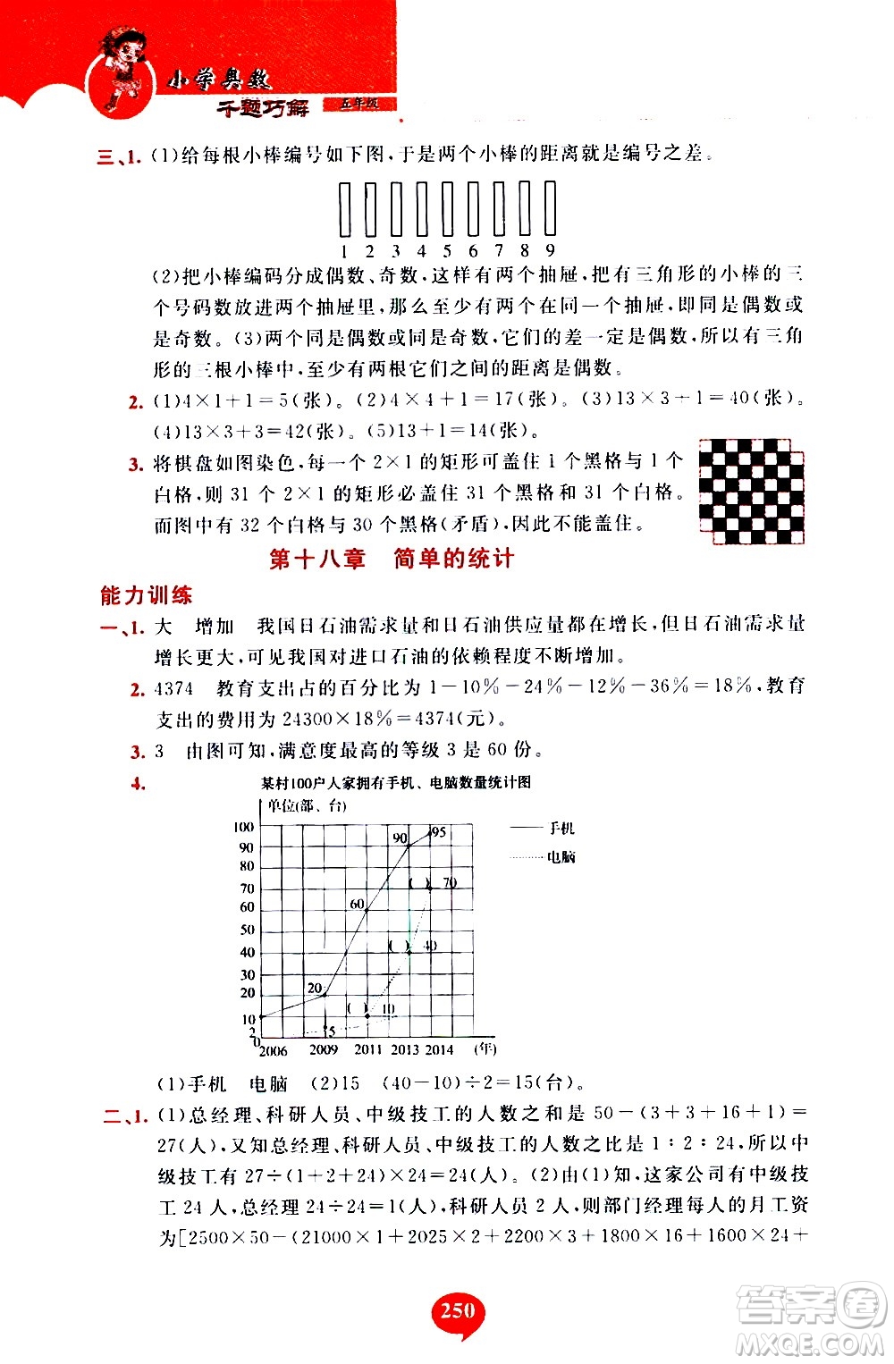 長(zhǎng)春出版社2020年小學(xué)奧數(shù)千題巧解5年級(jí)人教版參考答案