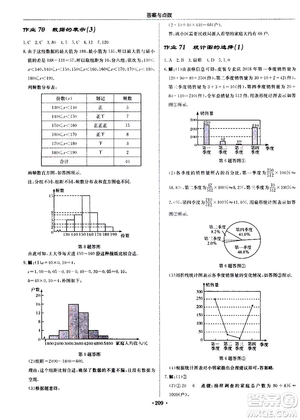 龍門書局2020秋啟東中學作業(yè)本七年級數(shù)學上冊BS北師版參考答案
