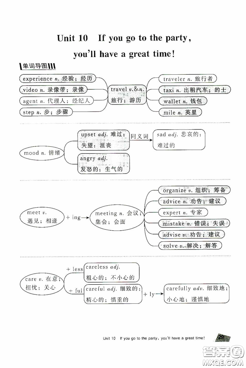2020全效學(xué)習(xí)課時(shí)提優(yōu)八年級(jí)英語上冊人教版精華版答案