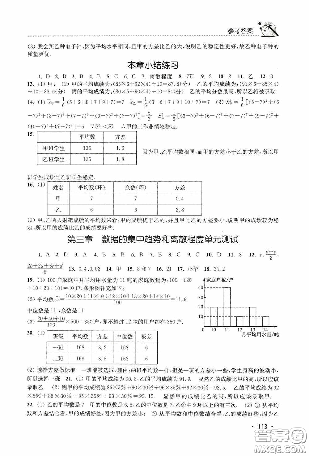 東南大學(xué)出版社2020名師點撥課時作業(yè)本九年級數(shù)學(xué)上冊江蘇版答案