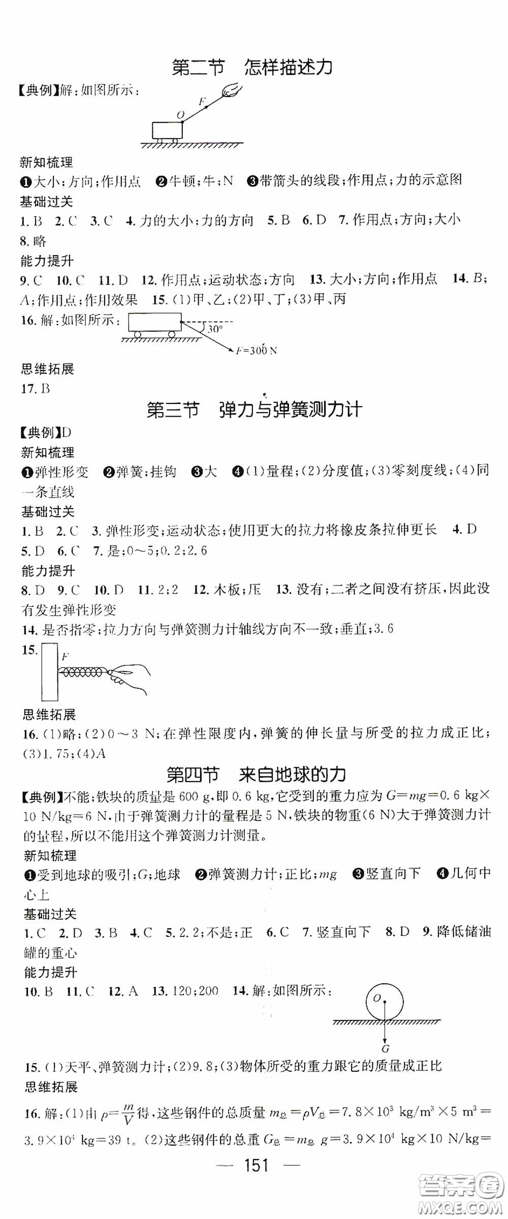 南方出版?zhèn)髅?020名師測控八年級數(shù)學(xué)上冊滬科版答案
