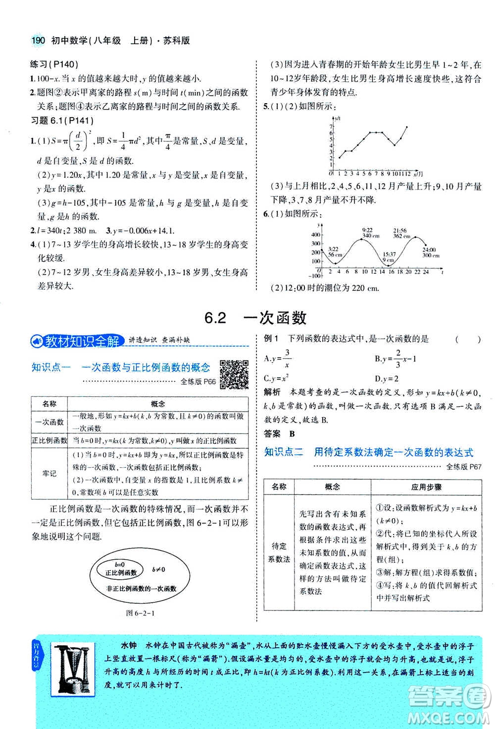 2020秋5年中考3年模擬全練版全解版初中數(shù)學(xué)八年級上冊蘇科版參考答案