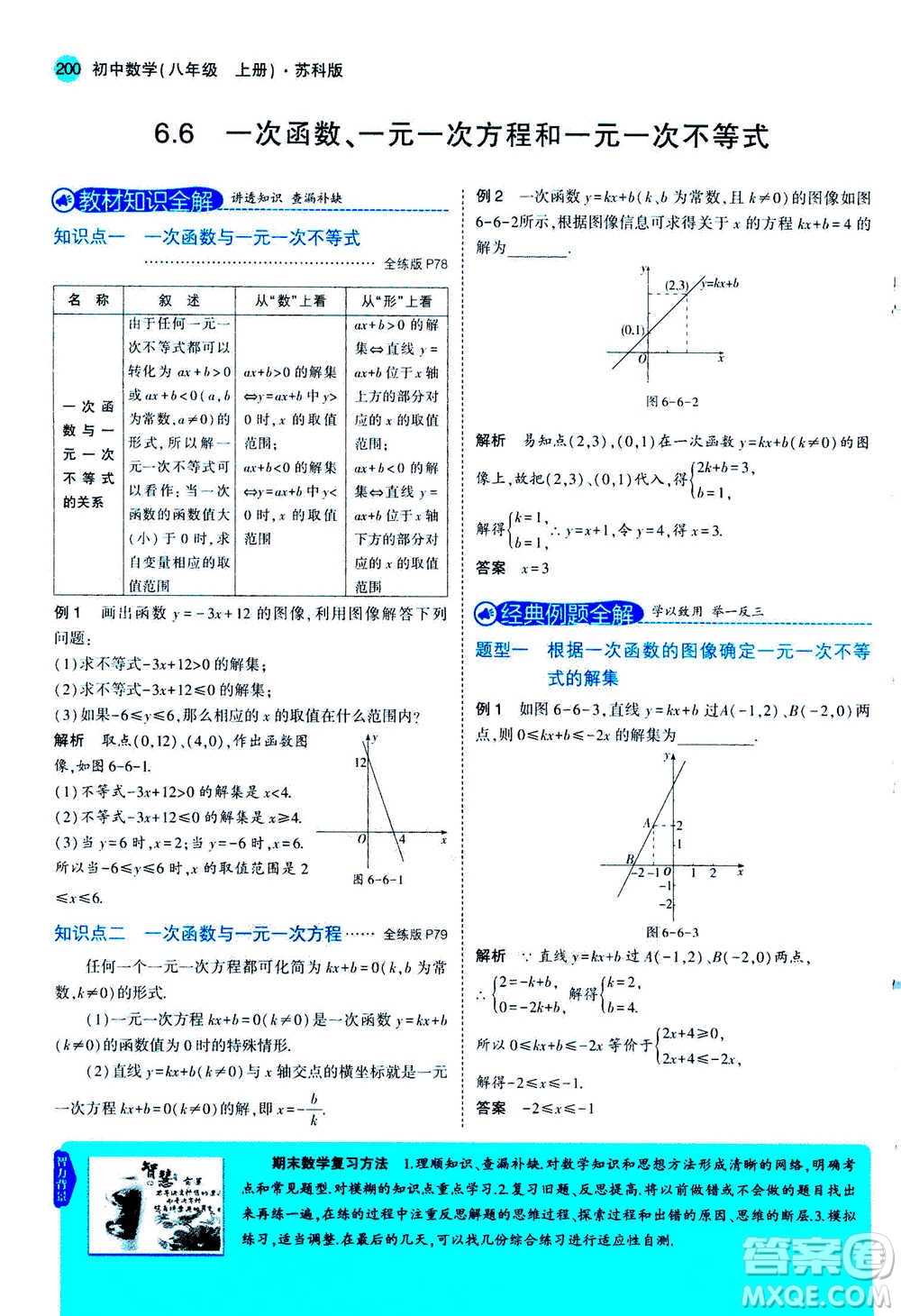 2020秋5年中考3年模擬全練版全解版初中數(shù)學(xué)八年級上冊蘇科版參考答案